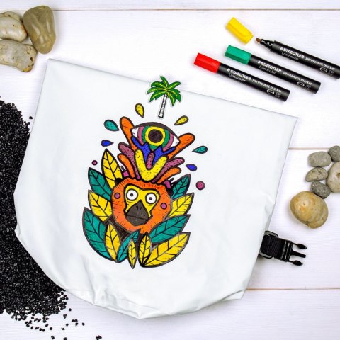 Foliopis Lumocolor, M, wodoodporny, zielony, Staedtler Foliopis Lumocolor, M, wodoodporny, zielony, Staedtler