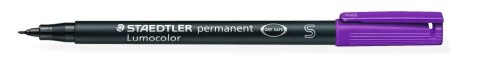 Foliopis Lumocolor, S, wodoodporny, fioletowy, Staedtler Foliopis Lumocolor, S, wodoodporny, fioletowy, Staedtler