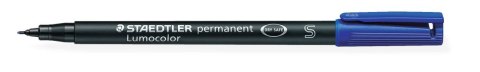 Foliopis Lumocolor, S, wodoodporny, niebieski, Staedtler Foliopis Lumocolor, S, wodoodporny, niebieski, Staedtler