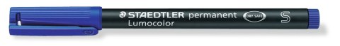Foliopis Lumocolor, S, wodoodporny, niebieski, Staedtler Foliopis Lumocolor, S, wodoodporny, niebieski, Staedtler