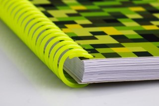 Kołonotatnik PIXI 3, A4, 80k, kratka, 80g/m2, Happy Color