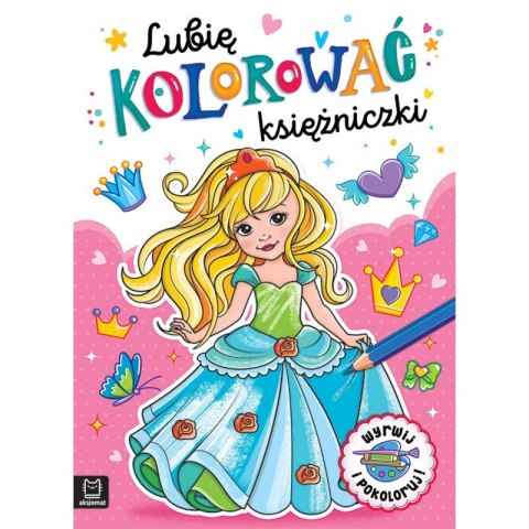 Lubię kolorować księżniczki Lubię kolorować księżniczki