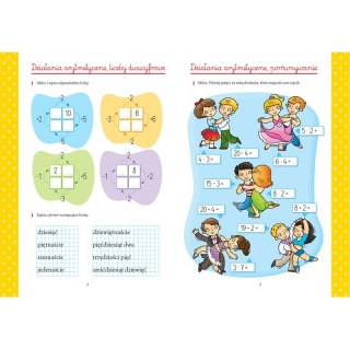 Matematyka ze smokami. Klasa 2. Działania, łamigłówki, komiks