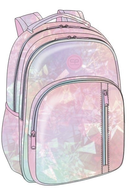 COOLPACK - BASE - PLECAK MŁODZIEŻOWY - TIE DYE COOLPACK - BASE - PLECAK MŁODZIEŻOWY - TIE DYE