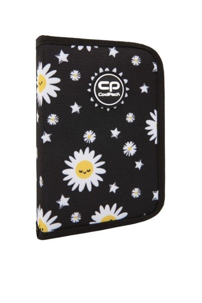 COOLPACK - CLIPPER - PIÓRNIK JEDNOKLAPKOWY BEZ WYPOSAŻENIA - DAISY BLACK COOLPACK - CLIPPER - PIÓRNIK JEDNOKLAPKOWY BEZ WYPOSAŻENIA - DAISY BLACK