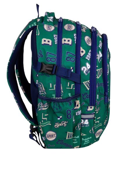 COOLPACK - FACTOR - PLECAK MŁODZIEŻOWY - AMERICAN RETRO COOLPACK - FACTOR - PLECAK MŁODZIEŻOWY - AMERICAN RETRO