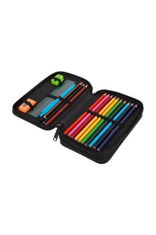 COOLPACK - JUMPER 2 - PIÓRNIK PODWÓJNY Z WYPOSAŻENIEM - DAISY BLACK