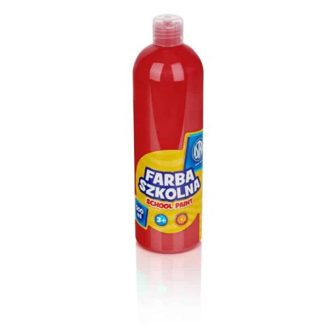 Farba szkolna Astra 500 ml - czerwona Farba szkolna Astra 500 ml - czerwona