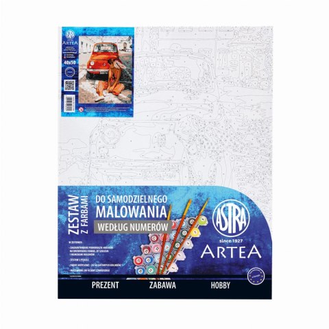 Malowanie po numerach 40x50cm ASTRA ARTEA - Wakacyjne wspomnienia Malowanie po numerach 40x50cm ASTRA ARTEA - Wakacyjne wspomnienia