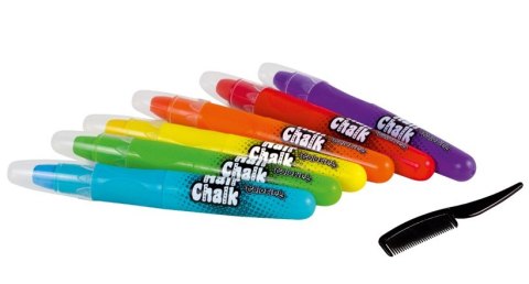 Colorino creative zestaw pasteli kredowych do włosów boys 6 szt. standard Colorino creative zestaw pasteli kredowych do włosów boys 6 szt. standard