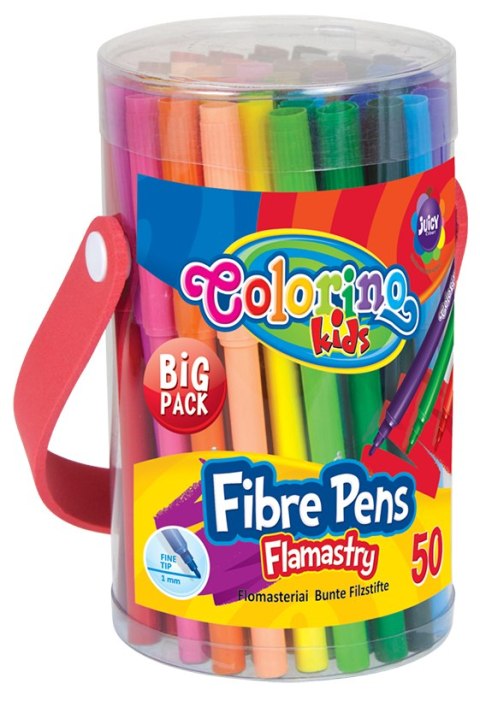 Colorino kids flamastry 50 sztuk do rysowania malowania do szkoły duża tuba Colorino kids flamastry 50 sztuk do rysowania malowania do szkoły duża tuba