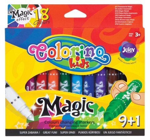 Colorino kids flamastry magiczne 10 kolorów pisaki mazaki Colorino kids flamastry magiczne 10 kolorów pisaki mazaki