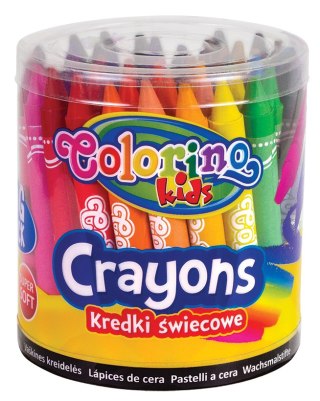 Colorino kids kredki świecowe jumbo 48 sztuk w wiaderku mix kolorów
