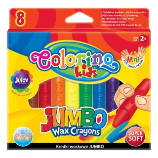 Colorino kids kredki świecowe jumbo 8 kolorów dla dzieci