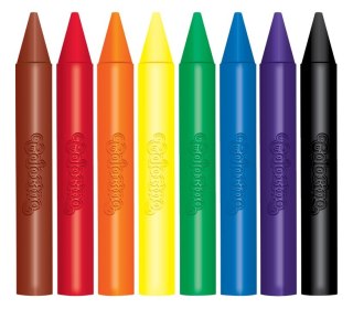 Colorino kids kredki świecowe jumbo 8 kolorów dla dzieci