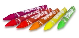 Colorino kids kredki świecowe neonowe trójkątne 6 kolorów