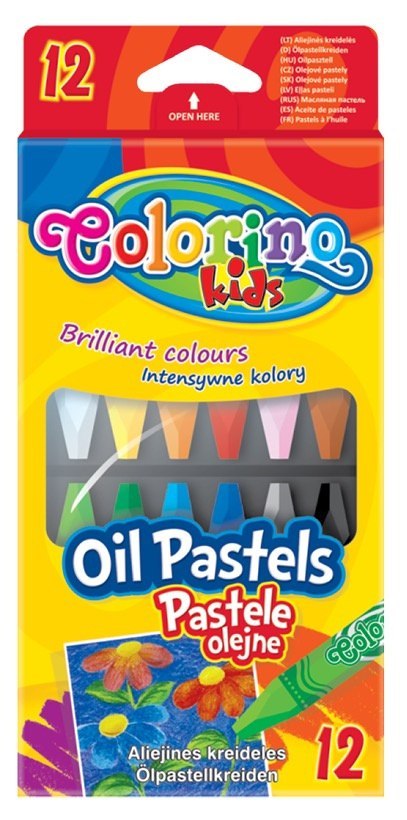 Colorino kids pastele olejne 12 kolorów Colorino kids pastele olejne 12 kolorów
