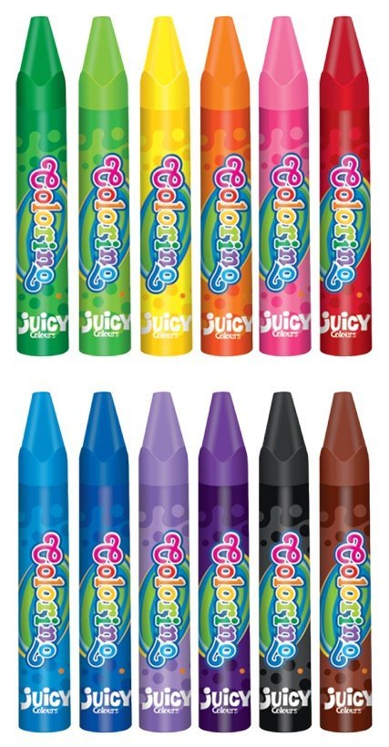 Colorino kids pastele olejne trójkątne 12 kolorów Colorino kids pastele olejne trójkątne 12 kolorów