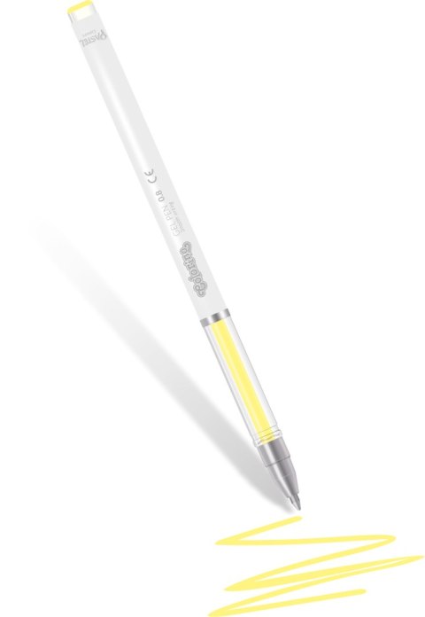 Colorino pastel długopisy żelowe 6 kolorów pastelowe