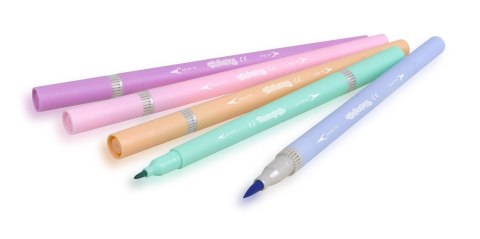Colorino pastel flamastry dwustronne 10 kolorów pisaki mazaki Colorino pastel flamastry dwustronne 10 kolorów pisaki mazaki