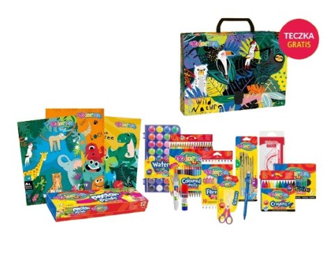 Colorino wyprawka szkolna premium + TECZKA GRATIS