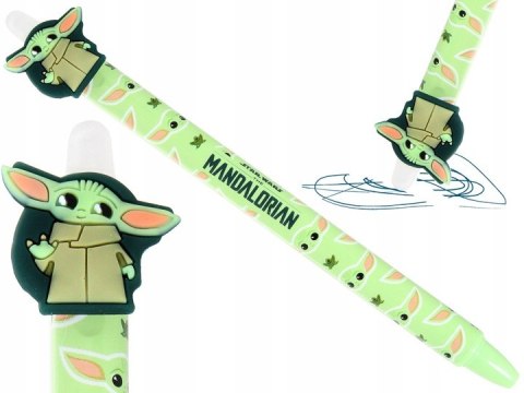 Disney długopis wymazywalny automatyczny mandalorian star wars 1 szt Disney długopis wymazywalny automatyczny mandalorian star wars 1 szt