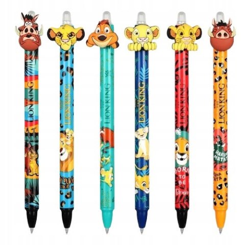 Disney fashion długopis wymazywalny automatyczny król lew 1 szt Disney fashion długopis wymazywalny automatyczny król lew 1 szt