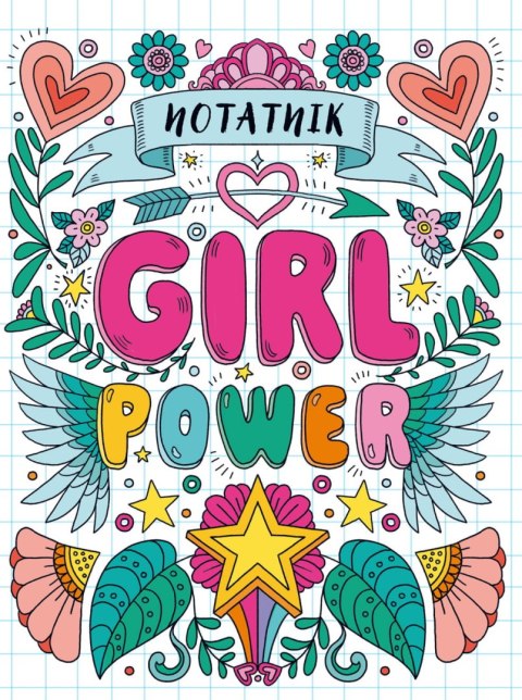 Notatnik. Girl Power Notatnik. Girl Power