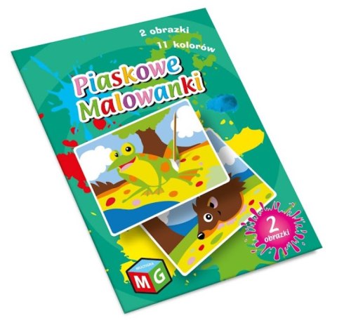 PIASKOWE MALOWANKI- ŻABA I JEŻ