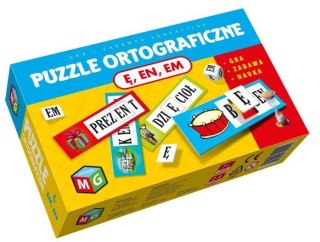 PUZZLE ORTOGRAFICZNE Ę, EN, EM W