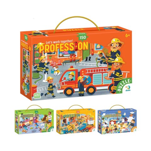 Puzzle Zawody. Strazacy 150el 300622 Puzzle Zawody. Strazacy 150el 300622