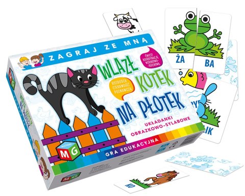 WLAZŁ KOTEK NA PŁOTEK- GRA EDUKACYJNA WLAZŁ KOTEK NA PŁOTEK- GRA EDUKACYJNA