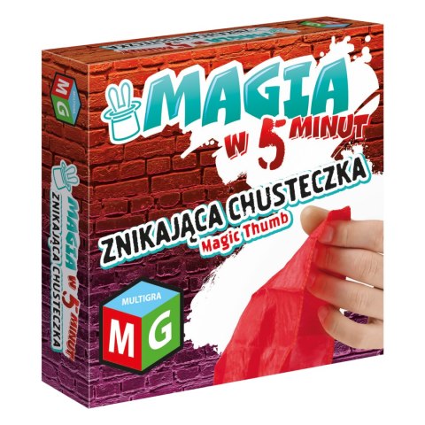 MAGICZNE SZTUCZKI-MAGIA W 5 MINUT-ZNIKAJĄCA CHUSTECZKA MAGICZNE SZTUCZKI-MAGIA W 5 MINUT-ZNIKAJĄCA CHUSTECZKA