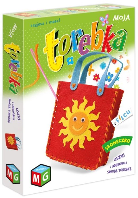 MOJA TOREBKA Z FILCU- SŁONECZKO MOJA TOREBKA Z FILCU- SŁONECZKO