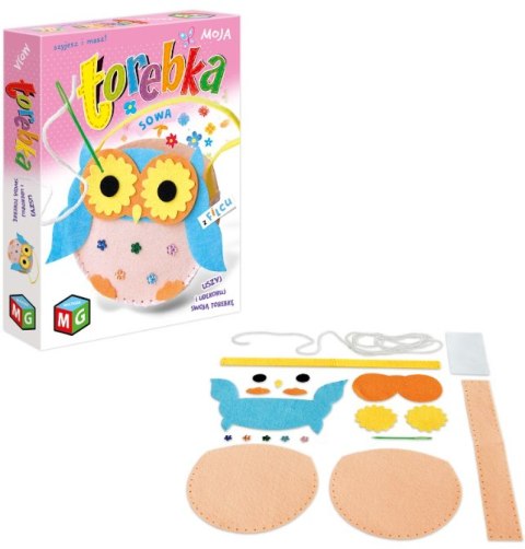 MOJA TOREBKA Z FILCU- SOWA MOJA TOREBKA Z FILCU- SOWA