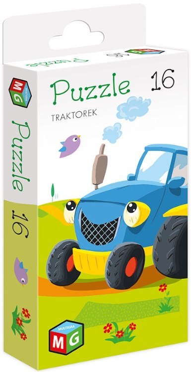 PUZZLE 16 ELEMENTÓW- TRAKTOR PUZZLE 16 ELEMENTÓW- TRAKTOR