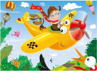 PUZZLE 90 SAMOLOT