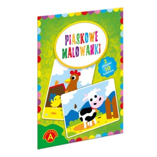 Piaskowe Malowanki - Krowa, Kura