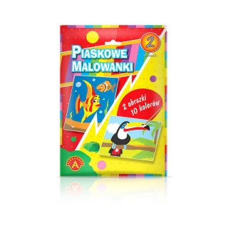 Piaskowe Malowanki - Rybka, Tukan
