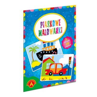 Piaskowe Malowanki - Statek, Samochód