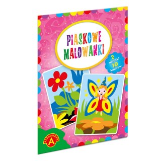 Piaskowe Malowanki - Wróżka, Kwiaty