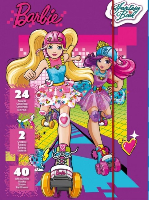 SZKICOWNIK BARBIE W ŚWIECIE GIER (2 SZABLONY) SZKICOWNIK BARBIE W ŚWIECIE GIER (2 SZABLONY)