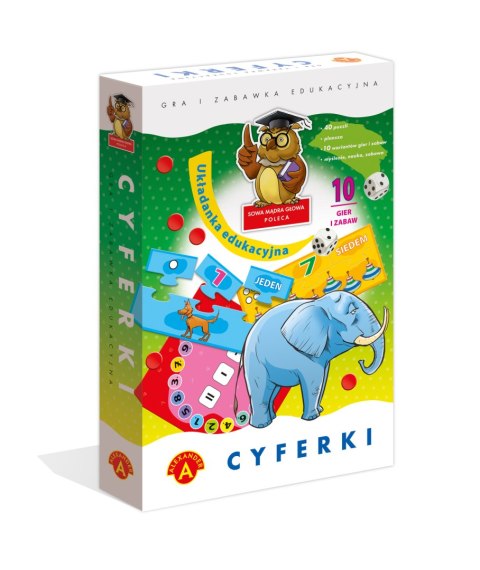 Sowa Mądra Głowa - Cyferki Sowa Mądra Głowa - Cyferki