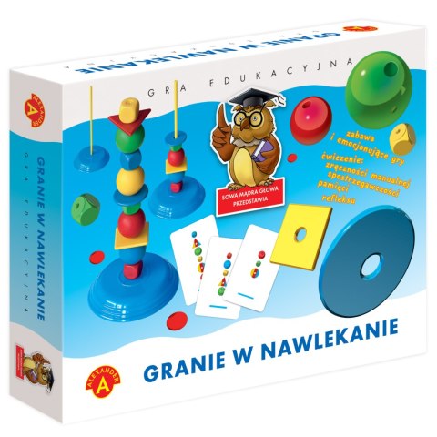 Sowa Mądra Głowa - Granie w Nawlekanie Sowa Mądra Głowa - Granie w Nawlekanie
