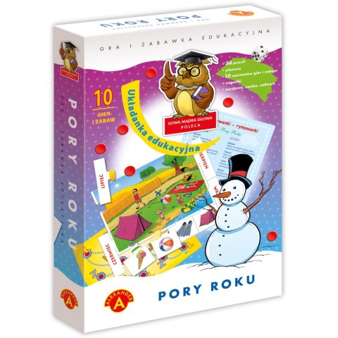 Sowa Mądra Głowa - Pory Roku Sowa Mądra Głowa - Pory Roku