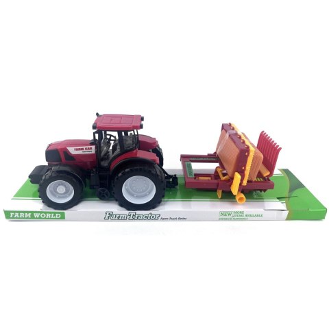 TRAKTOR Z MASZYNĄ POD KLOSZEM TRAKTOR Z MASZYNĄ POD KLOSZEM