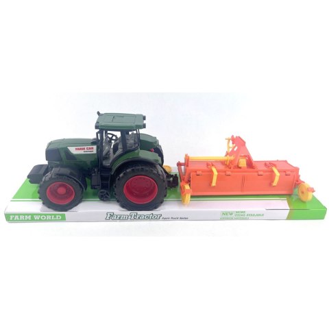 TRAKTOR Z MASZYNĄ POD KLOSZEM TRAKTOR Z MASZYNĄ POD KLOSZEM