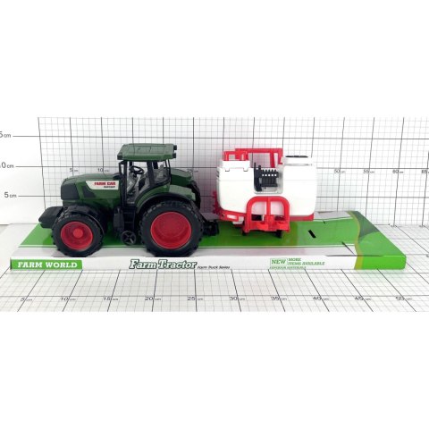 TRAKTOR Z MASZYNĄ POD KLOSZEM TRAKTOR Z MASZYNĄ POD KLOSZEM