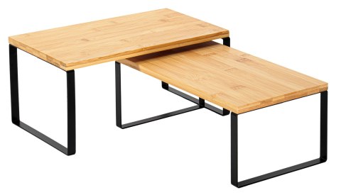 ZESTAW 2 PÓŁEK BAMBUSOWYCH GINGER