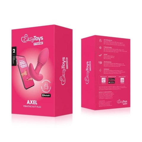 EasyConnect - Vibrating Butt Plug Axel app-controlled Boss of toys
